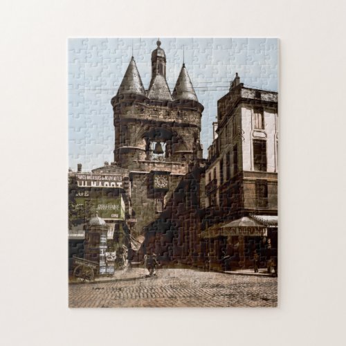 The Clock Gate Bordeaux France Jigsaw Puzzle