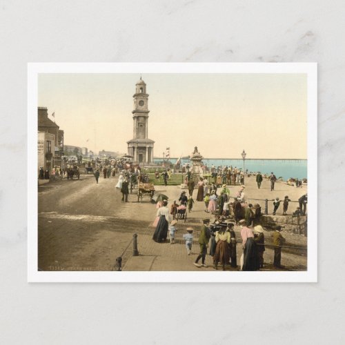 The Clock Tower Herne Bay Kent England Postcard