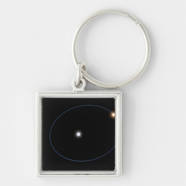The clockwork-like orbits of a triple-star syst keychain (Front)