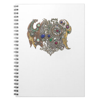 The Clockwork Monogram Notebook