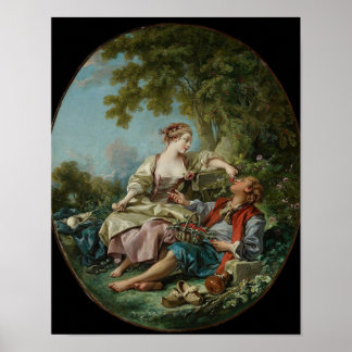 The Clogs by Francois Boucher Print