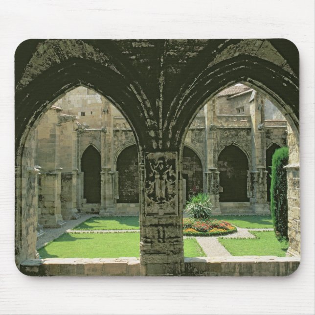 The Cloister Garden Mouse Pad (Front)