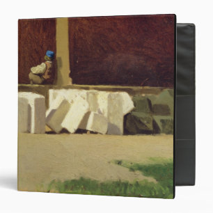 The Cloister (oil on canvas) Binder