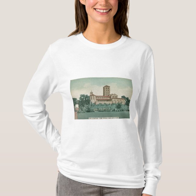 The Cloisters Fort Tryon Park, New York T-Shirt (Front)