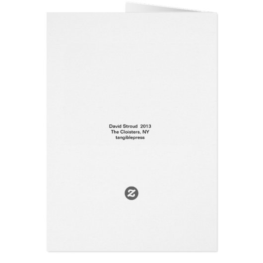 The Cloisters, New York (Back)