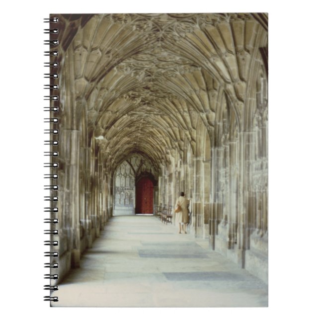 The Cloisters of Gloucester Cathedral, 12th centur Notebook (Front)