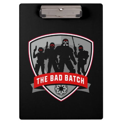The Clone Wars  Bad Batch Emblem Clipboard