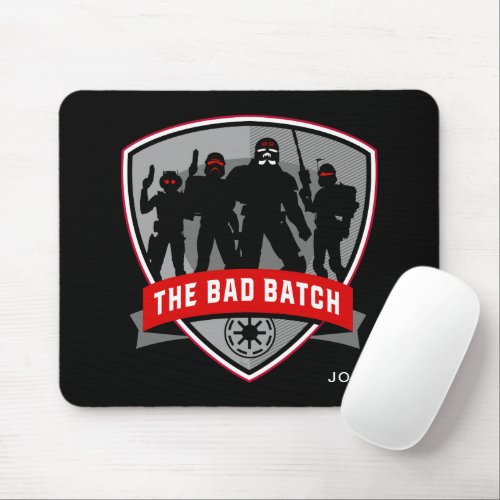 The Clone Wars  Bad Batch Emblem Mouse Pad