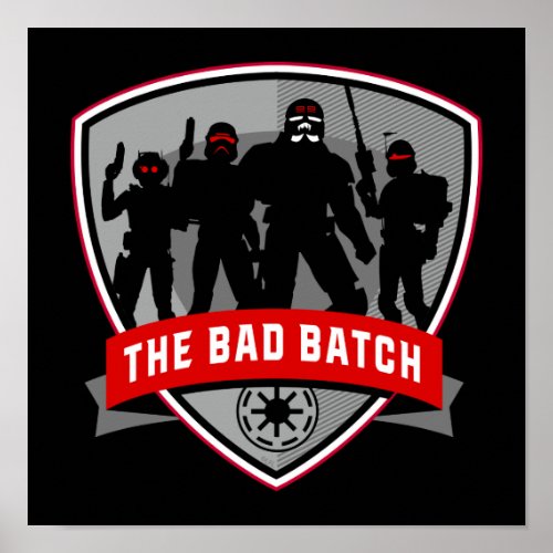 The Clone Wars  Bad Batch Emblem Poster