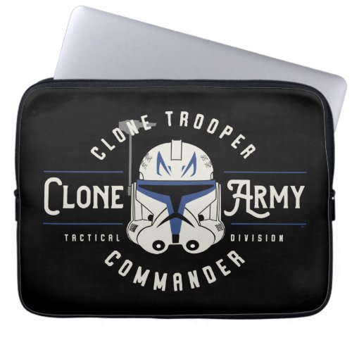 The Clone Wars  Clone Army Emblem Laptop Sleeve