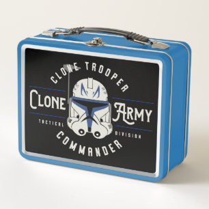 The Clone Wars   Clone Army Emblem Metal Lunch Box