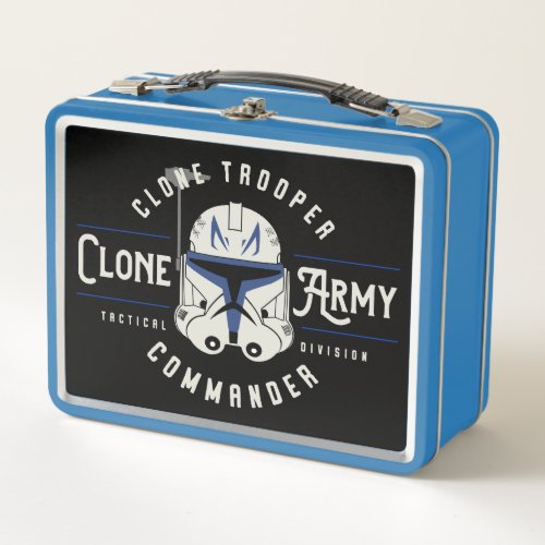 The Clone Wars  Clone Army Emblem Metal Lunch Box