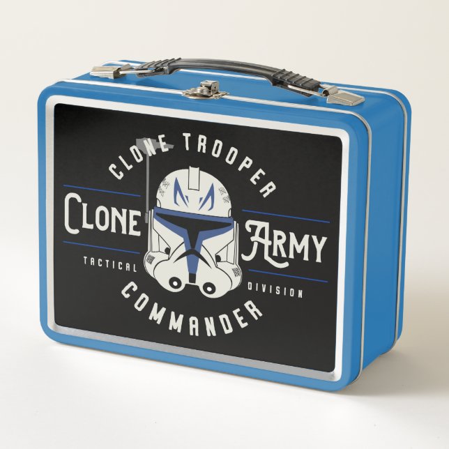 The Clone Wars | Clone Army Emblem Metal Lunch Box (Front)