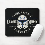 The Clone Wars | Clone Army Emblem Mouse Pad<br><div class="desc">Star Wars: The Clone Wars | This graphic features the Clone Army emblem.</div>