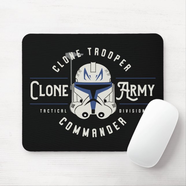 The Clone Wars | Clone Army Emblem Mouse Pad (With Mouse)
