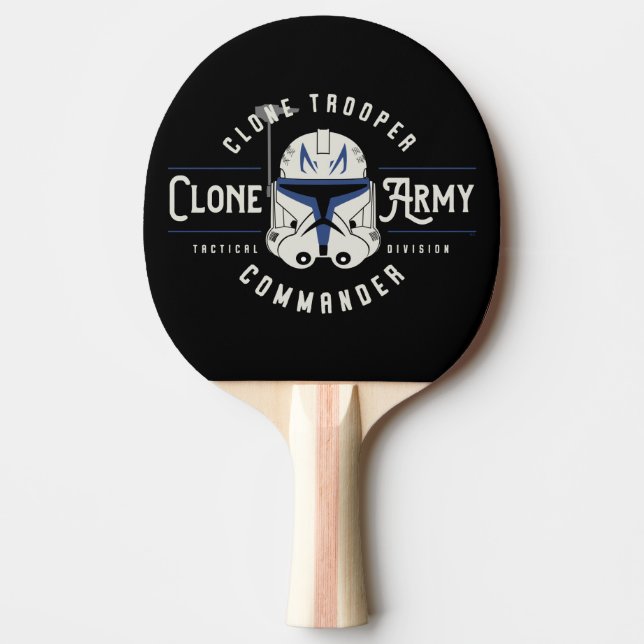The Clone Wars | Clone Army Emblem Ping Pong Paddle (Front)
