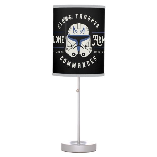 The Clone Wars  Clone Army Emblem Table Lamp