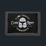 The Clone Wars | Clone Army Emblem Trifold Wallet<br><div class="desc">Star Wars: The Clone Wars | This graphic features the Clone Army emblem.</div>