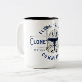 The Clone Wars | Clone Army Emblem Two-Tone Coffee Mug (Front Left)