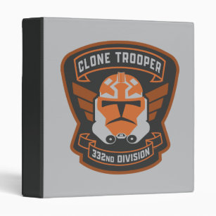 The Clone Wars   Clone Trooper Emblem 3 Ring Binder