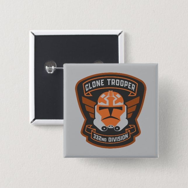 The Clone Wars | Clone Trooper Emblem Button (Front & Back)