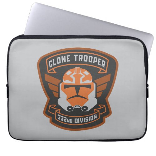 The Clone Wars  Clone Trooper Emblem Laptop Sleeve