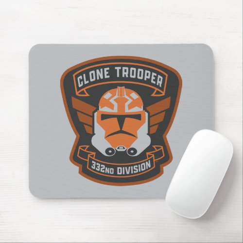 The Clone Wars  Clone Trooper Emblem Mouse Pad