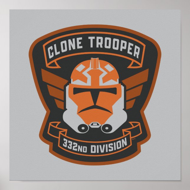 The Clone Wars | Clone Trooper Emblem Poster (Front)