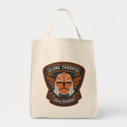 The Clone Wars  Clone Trooper Emblem Tote Bag