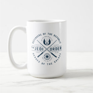 The Clone Wars   Jedi Sabers Emblem Coffee Mug