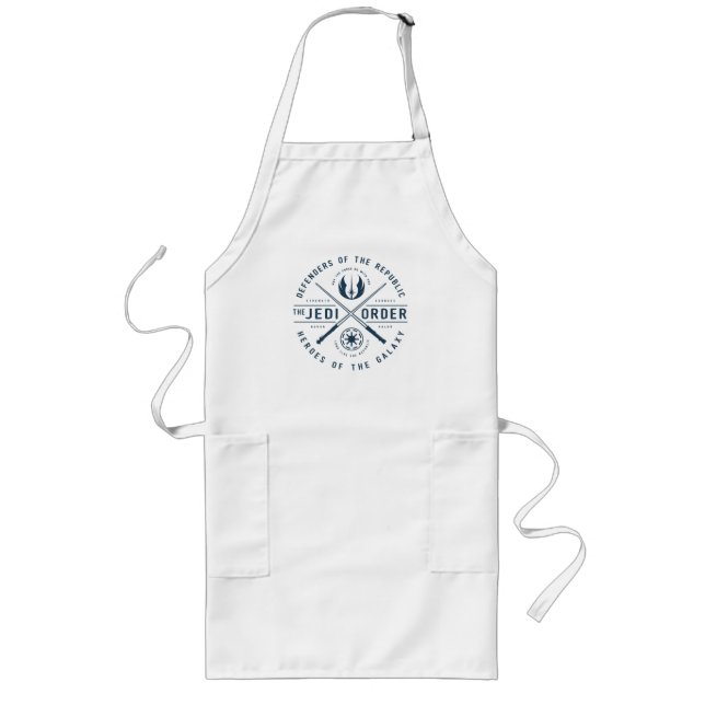 The Clone Wars | Jedi Sabers Emblem Long Apron (Front)