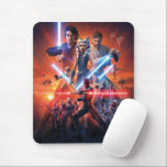 The Clone Wars Poster Art Mouse Pad<br><div class="desc">Star Wars: The Clone Wars | This graphic features the Clone Wars poster art.</div>