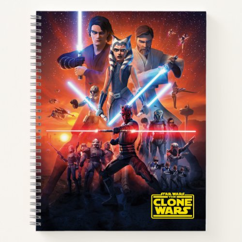 The Clone Wars Poster Art Notebook