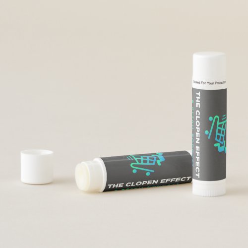 The Clopen Effect Branded Chapstick _ Vanilla 