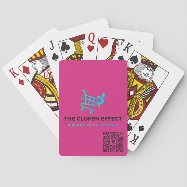 The Clopen Effect Poker Cards (Back)