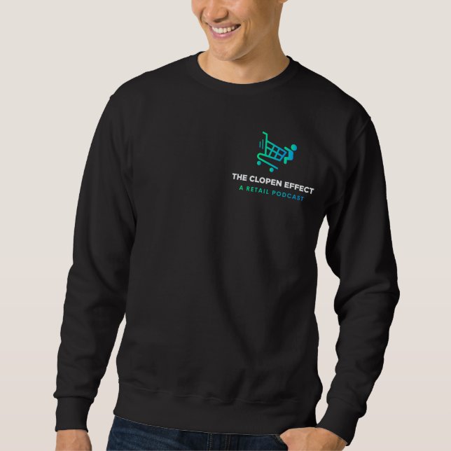 The Clopen Effect QR code  Sweatshirt (Front)