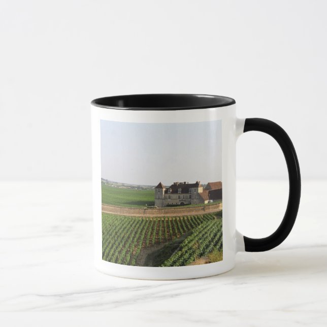 The Clos de Vougeot 16th century monastery and Mug (Right)