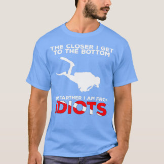 The Closer I Get to the Bottom Scuba Diving Shirt