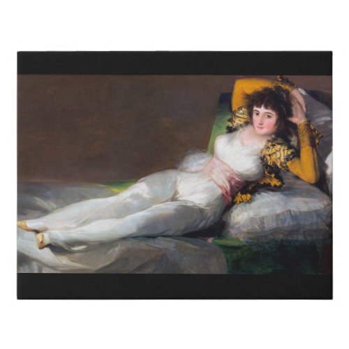 The Clothed Maja Francisco Goya 1798_1803 Faux Canvas Print