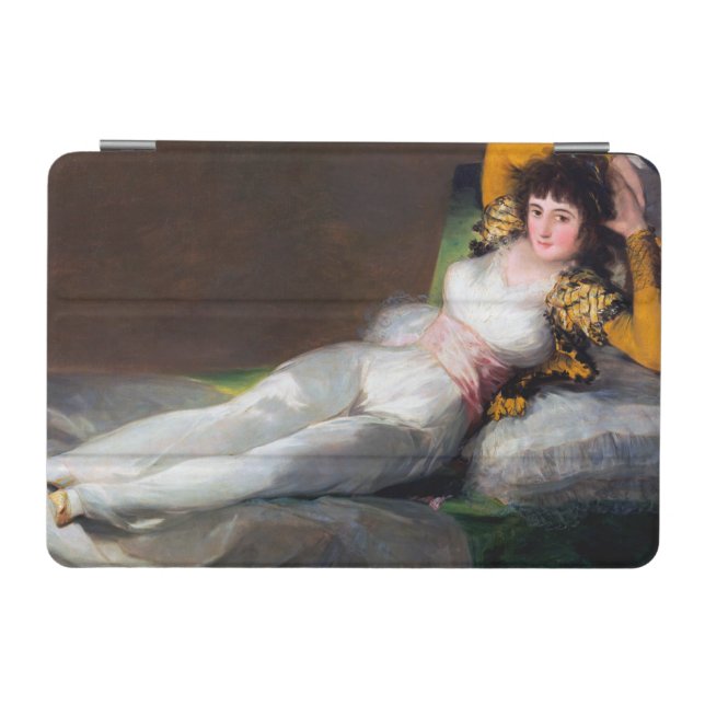 The Clothed Maja, Francisco Goya iPad Mini Cover (Horizontal)