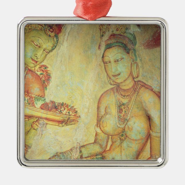 The Cloud Damsels, from the Rock Fortress Metal Ornament (Front)