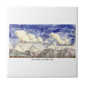 The Clouds and Blue Sky Ceramic Tile