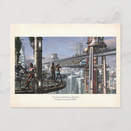 The Clouds Will Soon Roll By Postcard