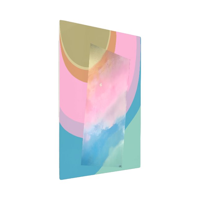 The Cloudy Rainbow  Metal Print (3/4)