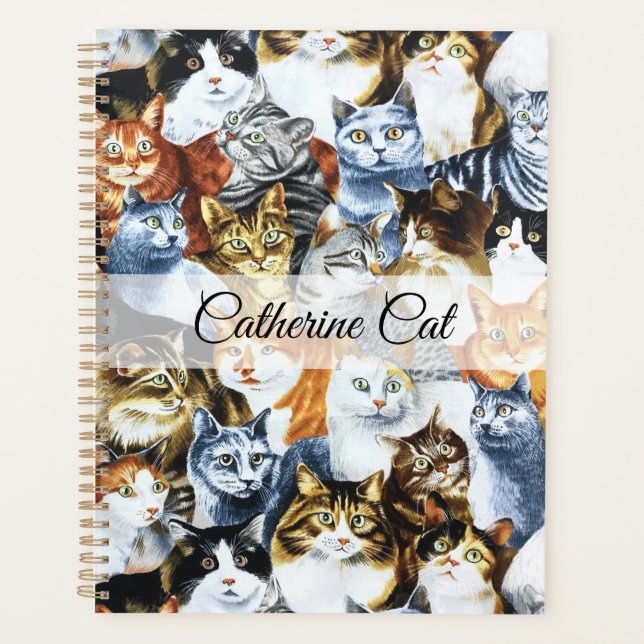 The Clowder of CATS Planner (Front)
