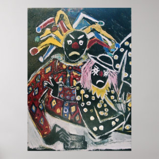 THE CLOWN AND JESTER POSTER