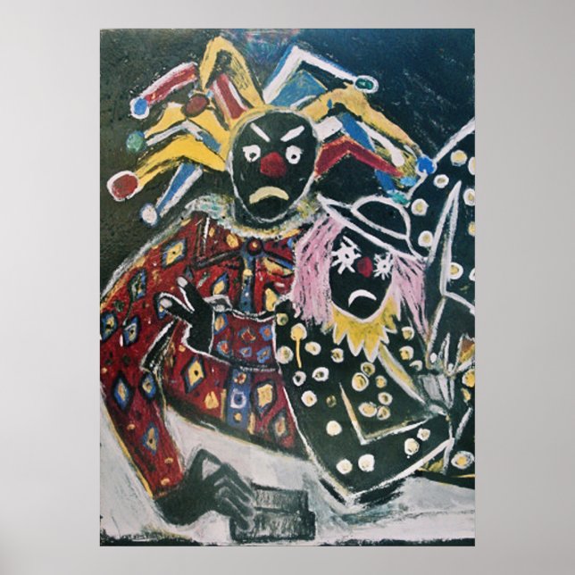 THE CLOWN AND JESTER POSTER (Front)