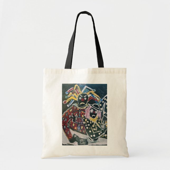 THE CLOWN AND JESTER TOTE BAG (Front)