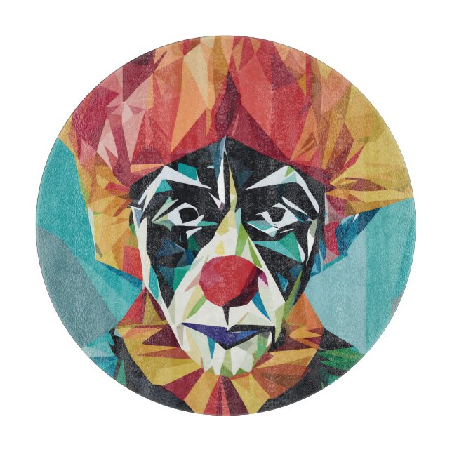 the Clown Cutting Board (Front)