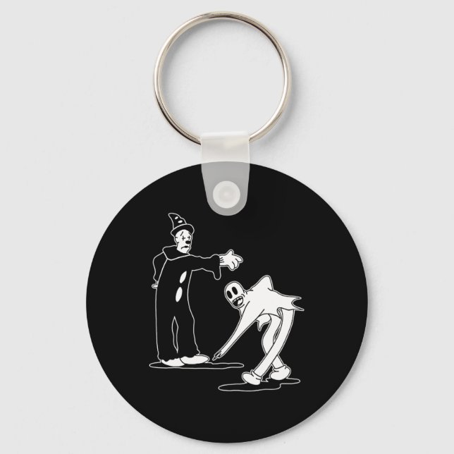 The Clown Ghost Magic Dance  Keychain (Front)